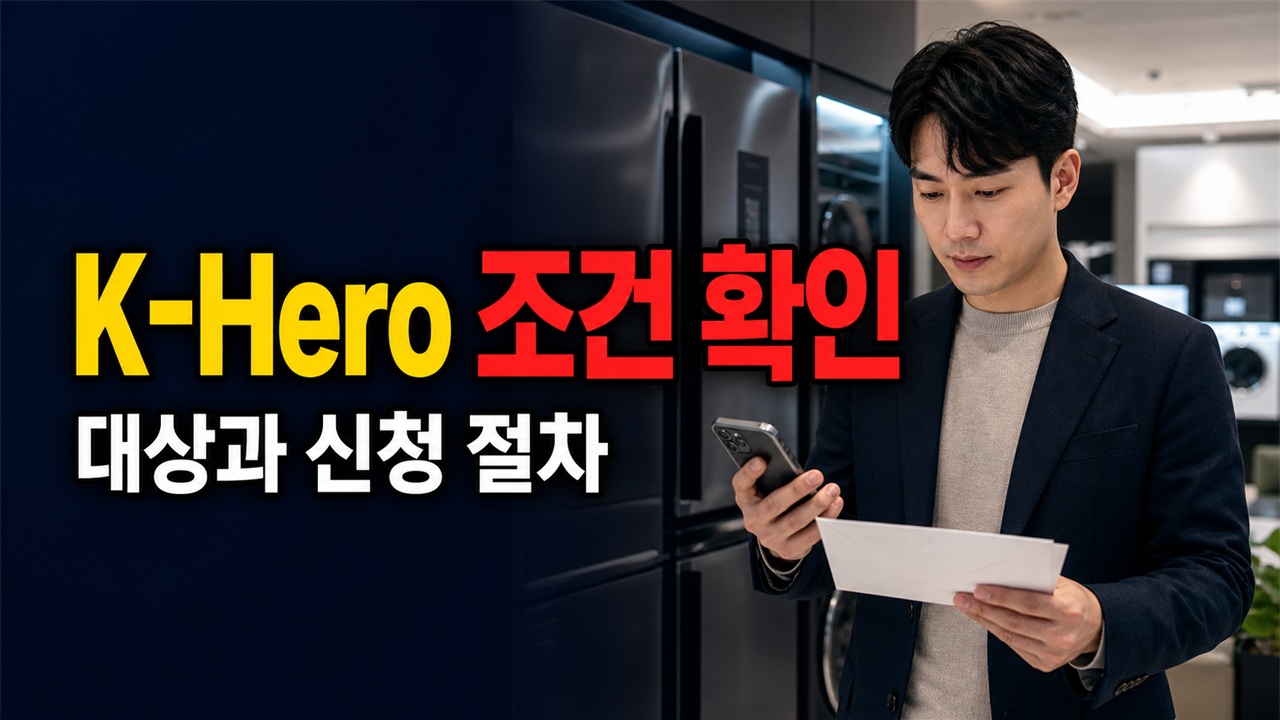 삼성전자 감사 페스티벌 20% 말고 30% 받는 사람은? K-Hero 신청 조건 확인